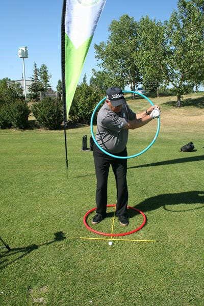 2 CIRCLES TO A GOLF SWING